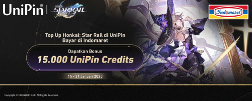 Top Up Oneiric Shards di UniPin dan Bayar di Indomaret, Dapatkan Bonus 15,000 UniPin Credits